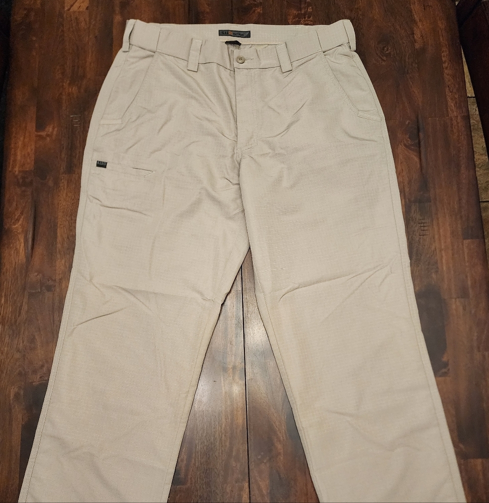 5.11 Tactical Tan Cargo Pants with Relaxed Fit